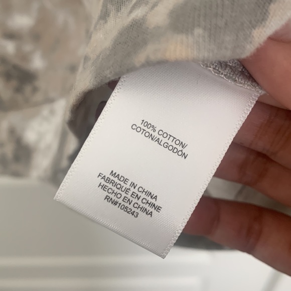 NWT Bobeau 100% Cotton Long Sleeve Top - Picture 4 of 4